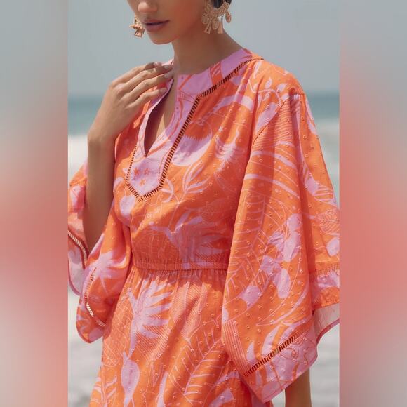 Farm Rio Kaftan Cover-Up Dress - Picture 2 of 5